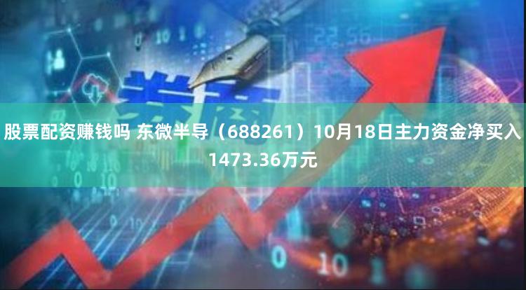 股票配资赚钱吗 东微半导（688261）10月18日主力资金净买入1473.36万元