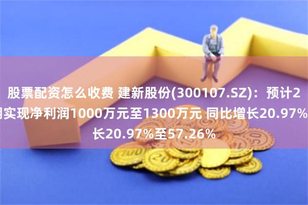 股票配资怎么收费 建新股份(300107.SZ)：预计2024年中期实现净利润1000万元至1300万元 同比增长20.97%至57.26%